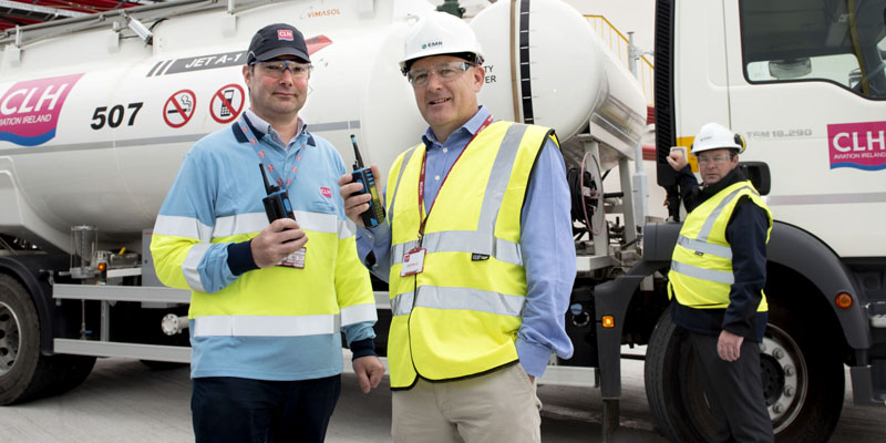 Pic l-r: Rioch Farrelly, Operations and Quality Engineer, CLH A